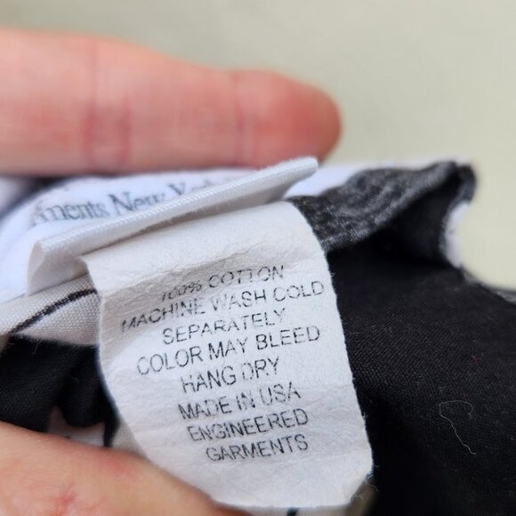 Engineered Garments NYC Aloha Pineapple Print Button Down Shirt - Picture 7 of 7